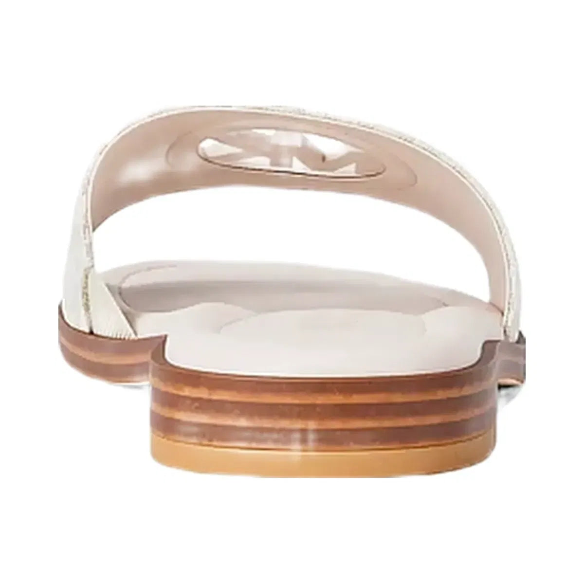 Carissa Signature Logo Slide Sandal VANILLA COMBO