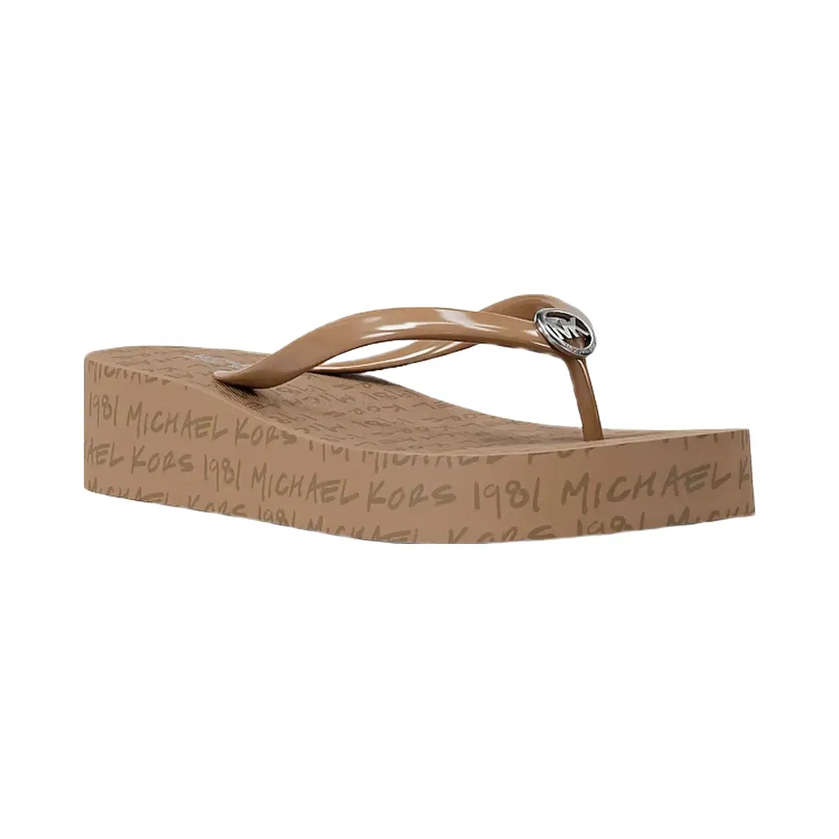 Bedford Logo Flip Flop CAMEL