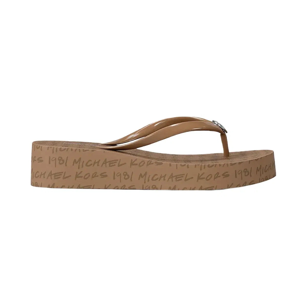 Bedford Logo Flip Flop CAMEL