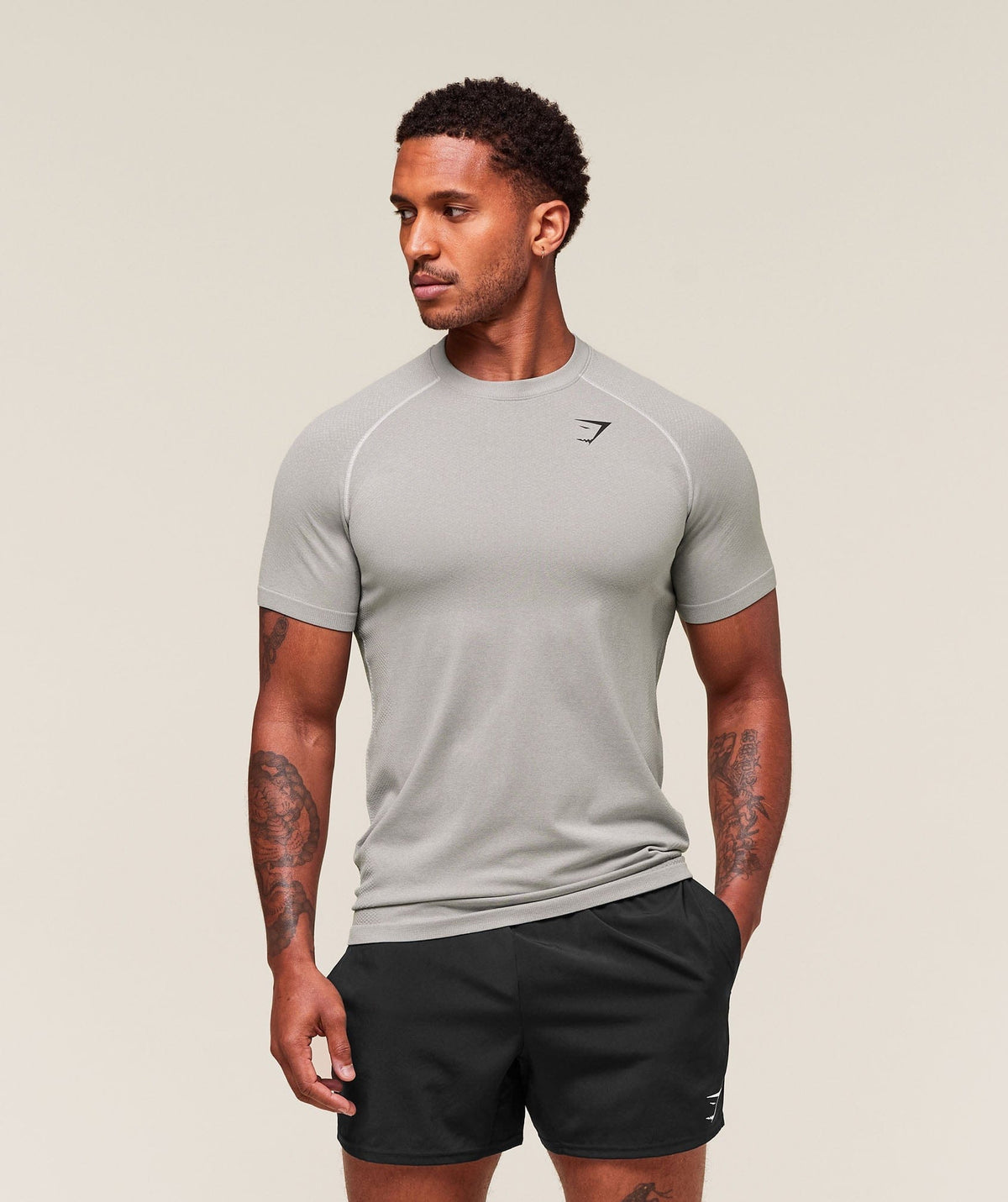 Gymshark Vital Seamless T-Shirt Iron Blue