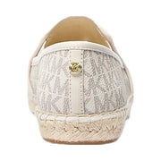 Michael Kors Hastings Signature Logo Slip-On Espadrille Vanilla
