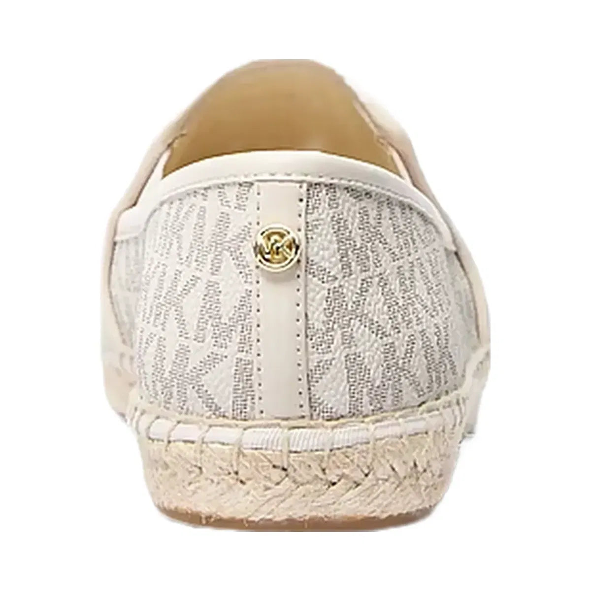 Michael Kors Hastings Signature Logo Slip-On Espadrille Vanilla