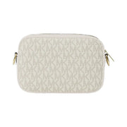 Michael Kors Jet Set Small Signature Logo Camera Crossbody Bag Lt Crm Multi