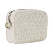 Michael Kors Jet Set Small Signature Logo Camera Crossbody Bag Lt Crm Multi