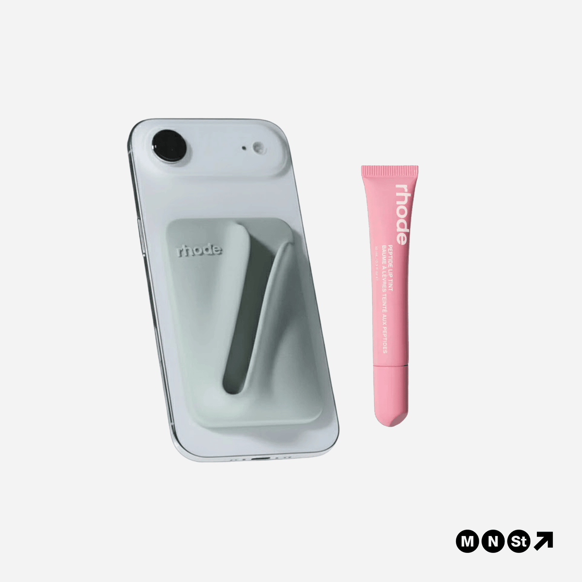 RHODE Snap On Lip Case MagSafe Grey