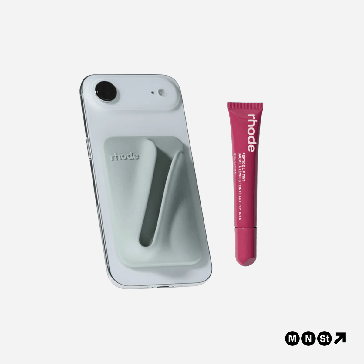 RHODE Snap On Lip Case MagSafe Grey
