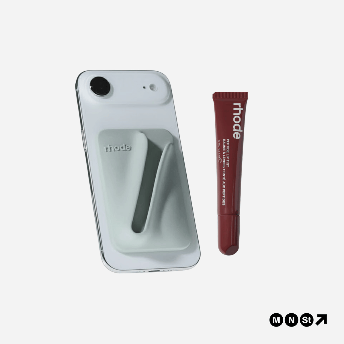 RHODE Snap On Lip Case MagSafe Grey