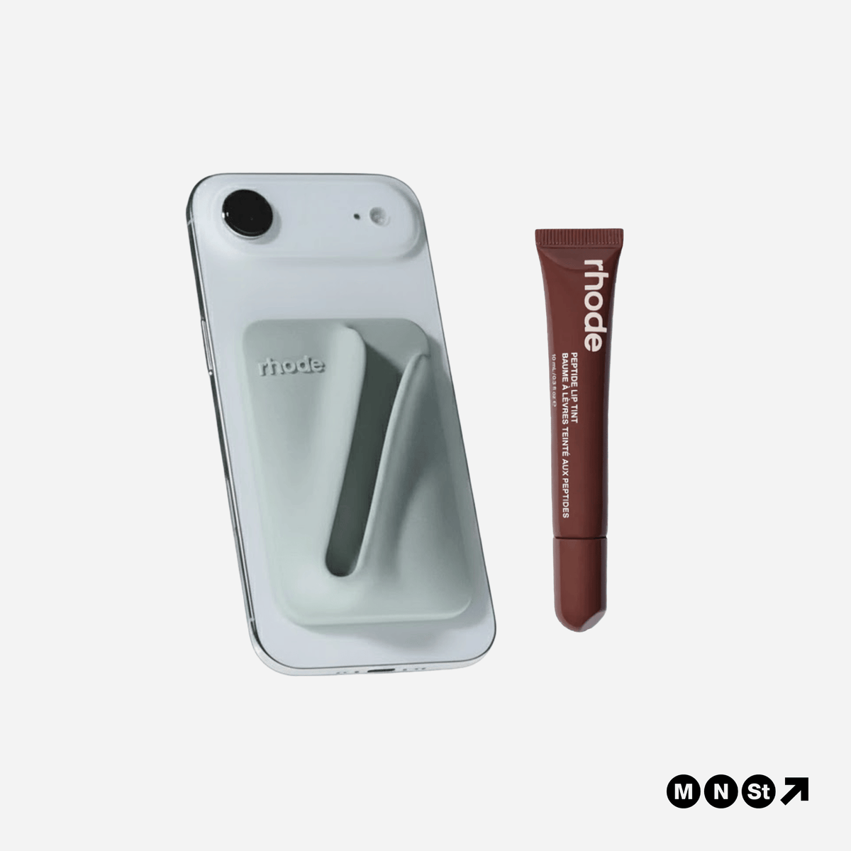 RHODE Snap On Lip Case MagSafe Grey