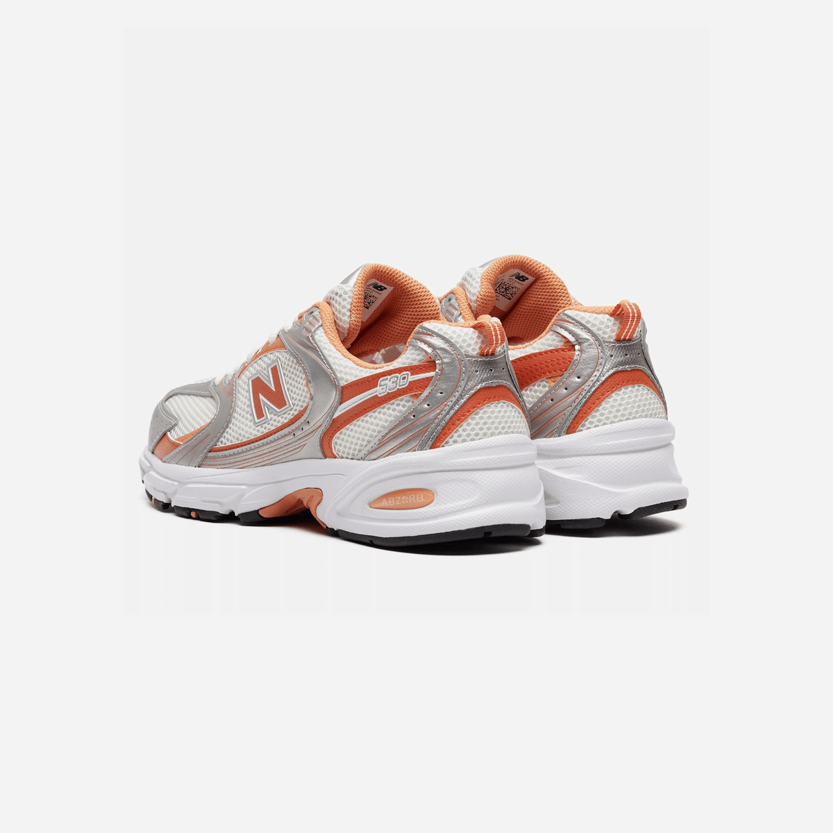 New Balance 530 Silver Metallic Infield Clay