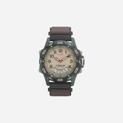 Timex Expedition Camper Tan Dial Brown Strap Watch