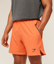 Gymshark Sport Hybrid 6" Shorts Dayglow Peach