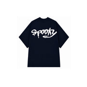 MIDNIGHT SPOOKY NAVY MEN’S OVERSIZED T-SHIRT