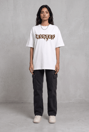 GRENADE WHITE WOMEN’S OVERSIZED T-SHIRT