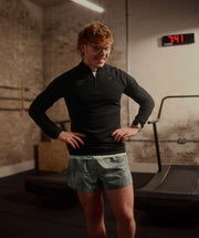 Gymshark Running Elite 1/4 Zip Black