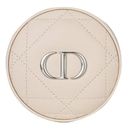 DIOR Quilted CD Round Vanity Pouch – Nude Beige
