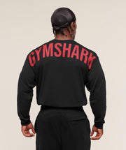 Gymshark Power Long Sleeve T-Shirt Charcoal Core Marl