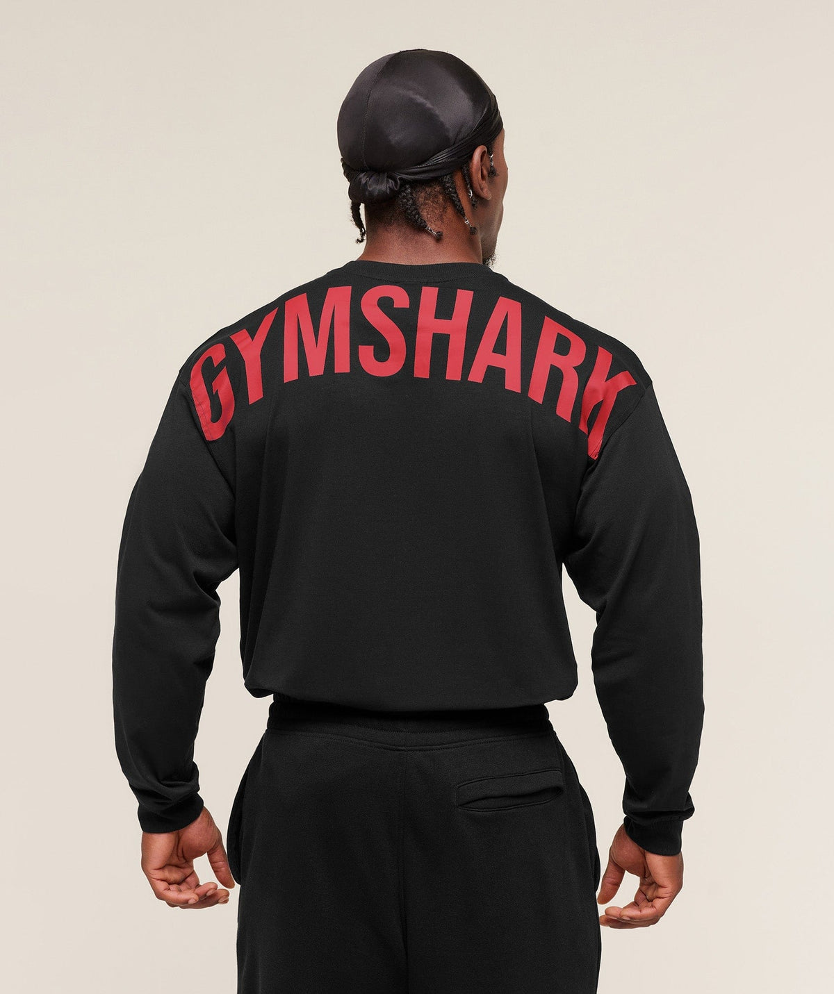 Gymshark Power Long Sleeve T-Shirt Charcoal Core Marl