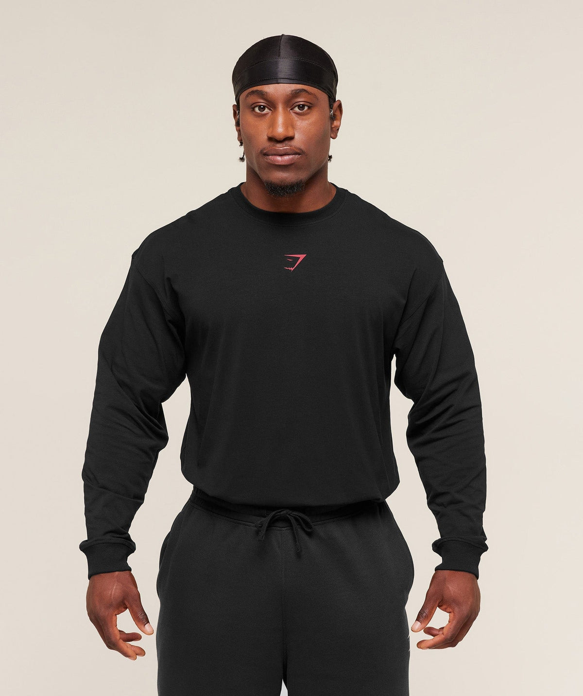 Gymshark Power Long Sleeve T-Shirt Charcoal Core Marl