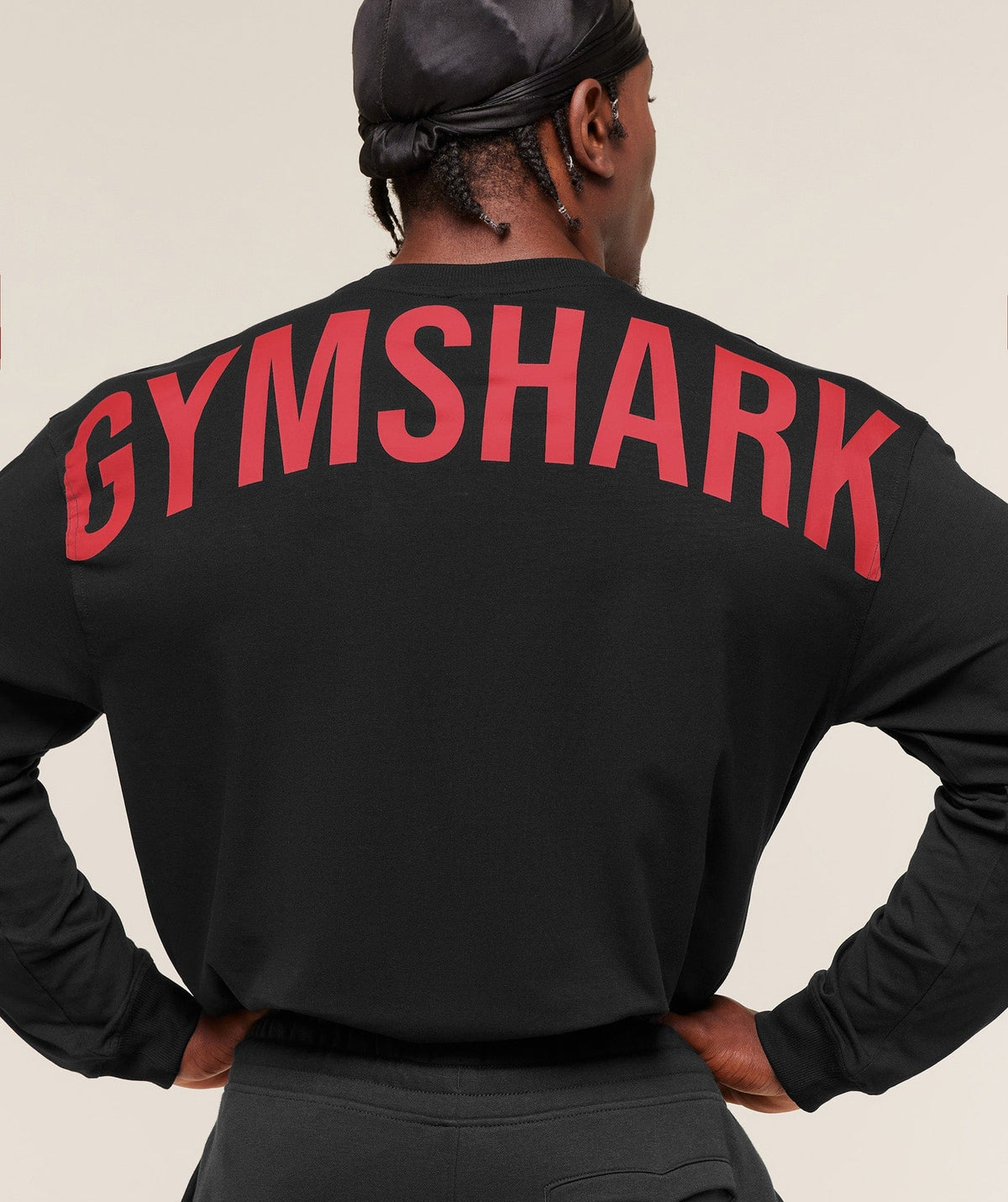 Gymshark Power Long Sleeve T-Shirt Charcoal Core Marl