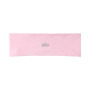 Alo Performance Conquer Headband 'Pink Marshmallow'