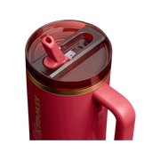 Stanley Cheers and Cheer Quencher ProTour Flip Straw Tumbler (40OZ) Holly Berry Gloss