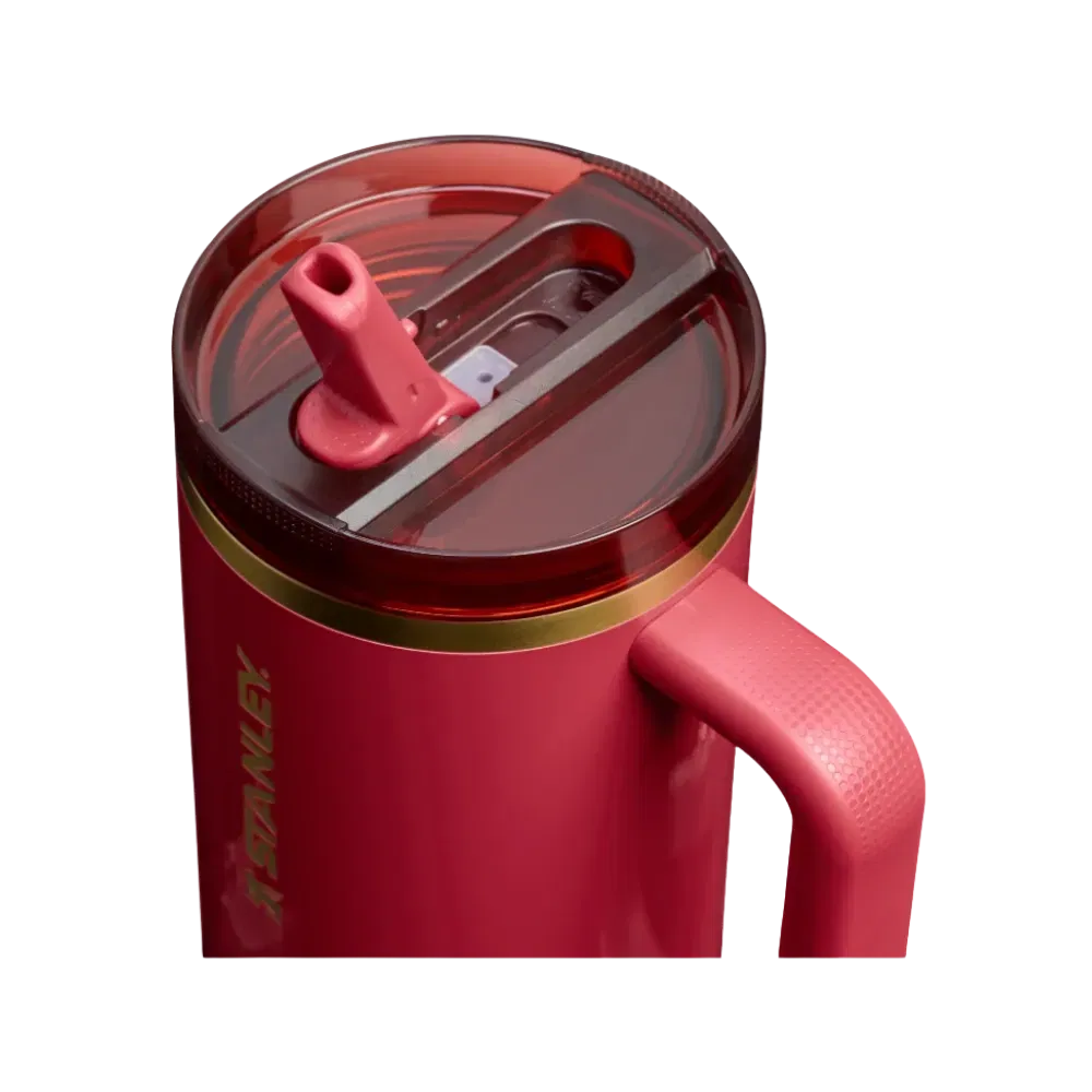 Stanley Cheers and Cheer Quencher ProTour Flip Straw Tumbler (40OZ) Holly Berry Gloss