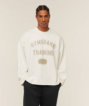 Gymshark Re-Rack Crew Neck Pullover Gs Soft White