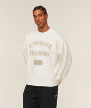 Gymshark Re-Rack Crew Neck Pullover Gs Soft White