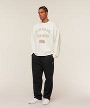 Gymshark Re-Rack Crew Neck Pullover Gs Soft White