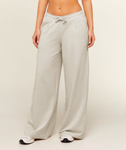 Women's Gymshark Lightweight Wide Leg Pants Regular Black