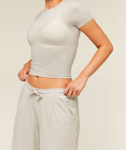 Women's Gymshark Lightweight Wide Leg Pants Regular Black