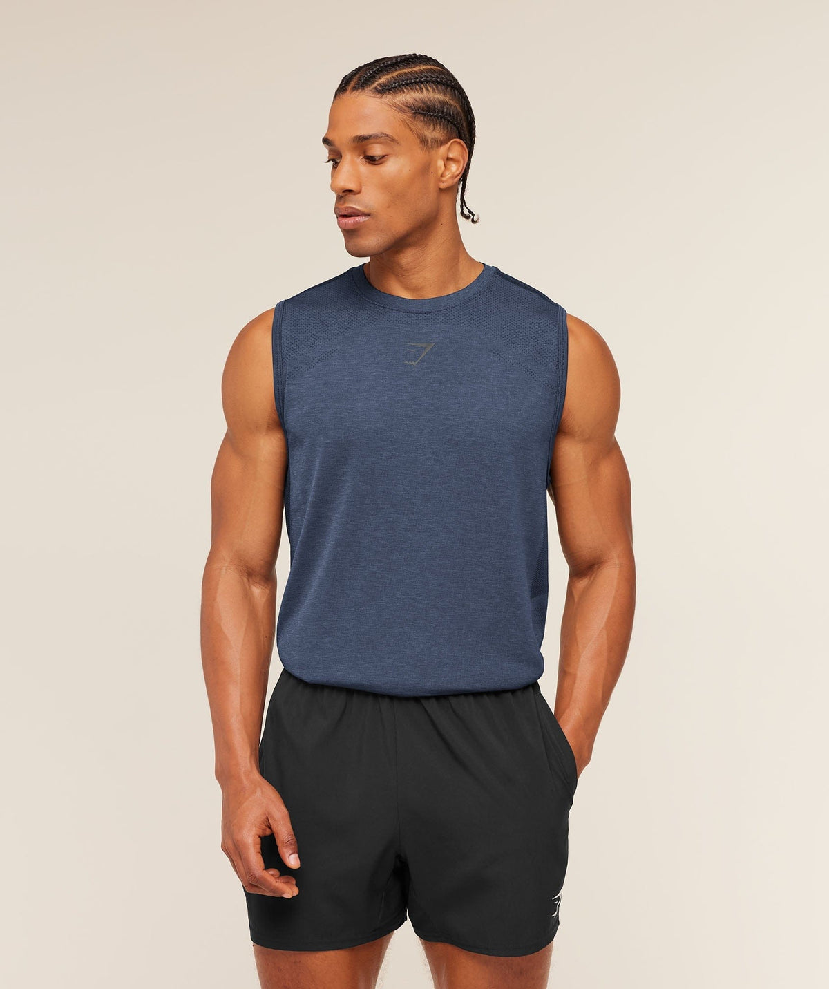 Gymshark Lightweight Seamless Tank Black