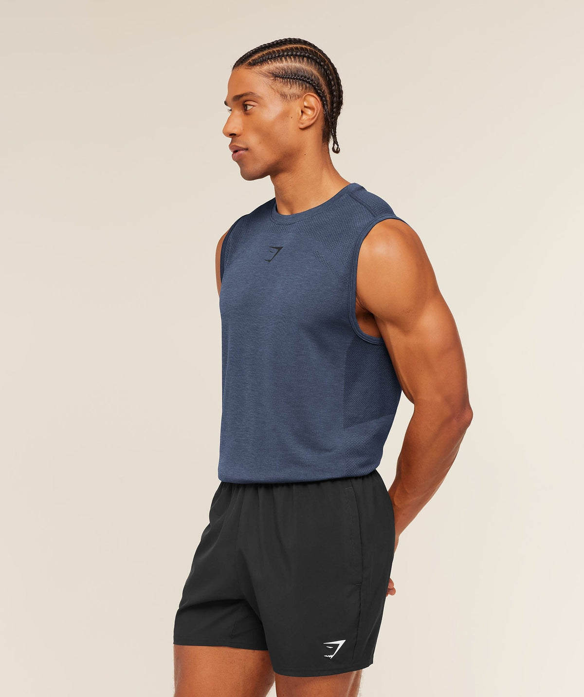 Gymshark Lightweight Seamless Tank Black