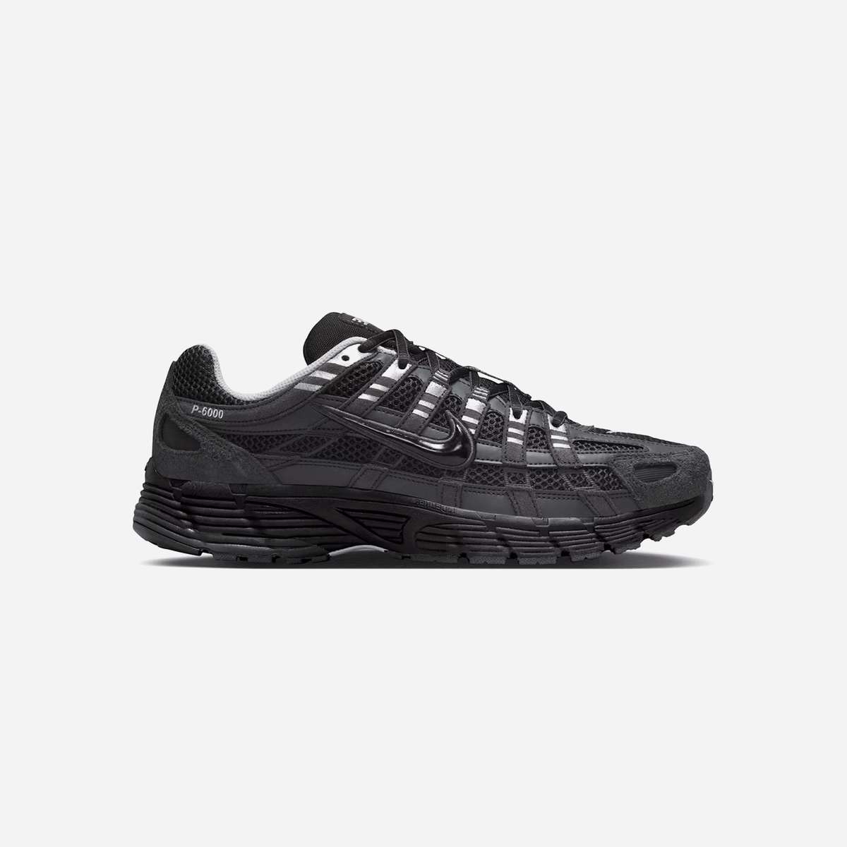 Nike P-6000 Suede Anthracite Metallic Silver