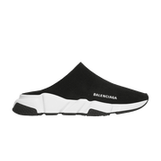 Balenciaga Speed Mule Black White