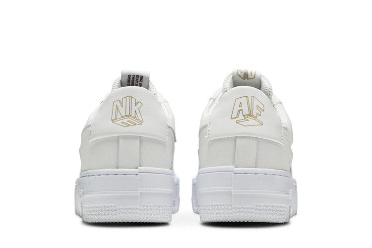 Wmns Air Force 1 Pixel 'White Gold Chain'