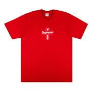 Supreme Cross Box Logo T-Shirt Red