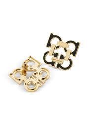 Four Gancini earrings