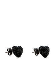 The Pavé Balloon Heart earrings