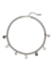 x Derrick Adams The Dice charm necklace