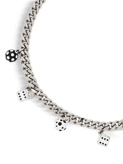 x Derrick Adams The Dice charm necklace