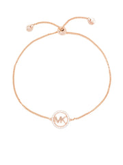 logo slider bracelet