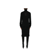 Wool Turtleneck Midi Dress