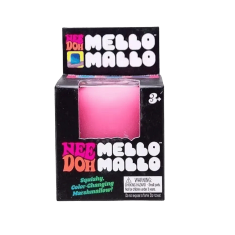 NeeDoh Mello Mallo Squishy Fidget Toy Pink
