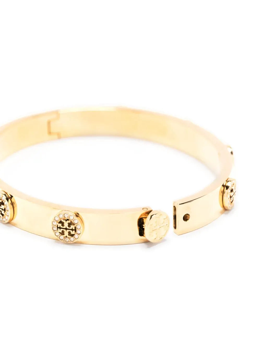 Miller stud pavé hinge bracelet