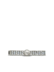 Gianni Ribbon crystal cuff ring