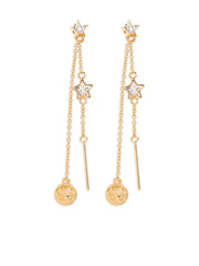 Medusa Star drop earrings
