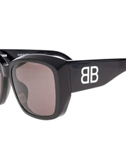BB logo rectangle sunglasses