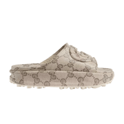 Gucci GG Slide Sandal Interlocking G - Beige Ebony