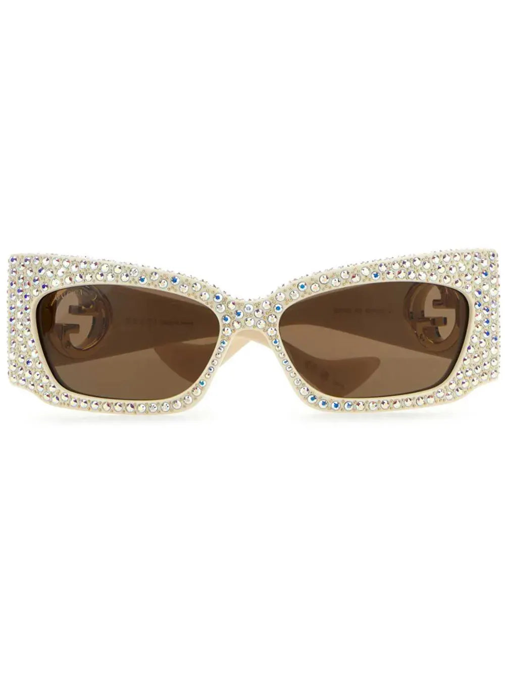 Double G rhinestone-embellished sunglasses